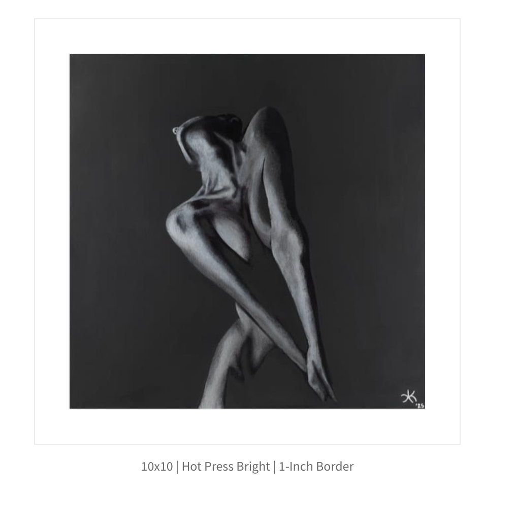 The Ballerina — Open Edition Print | 10x10 in.