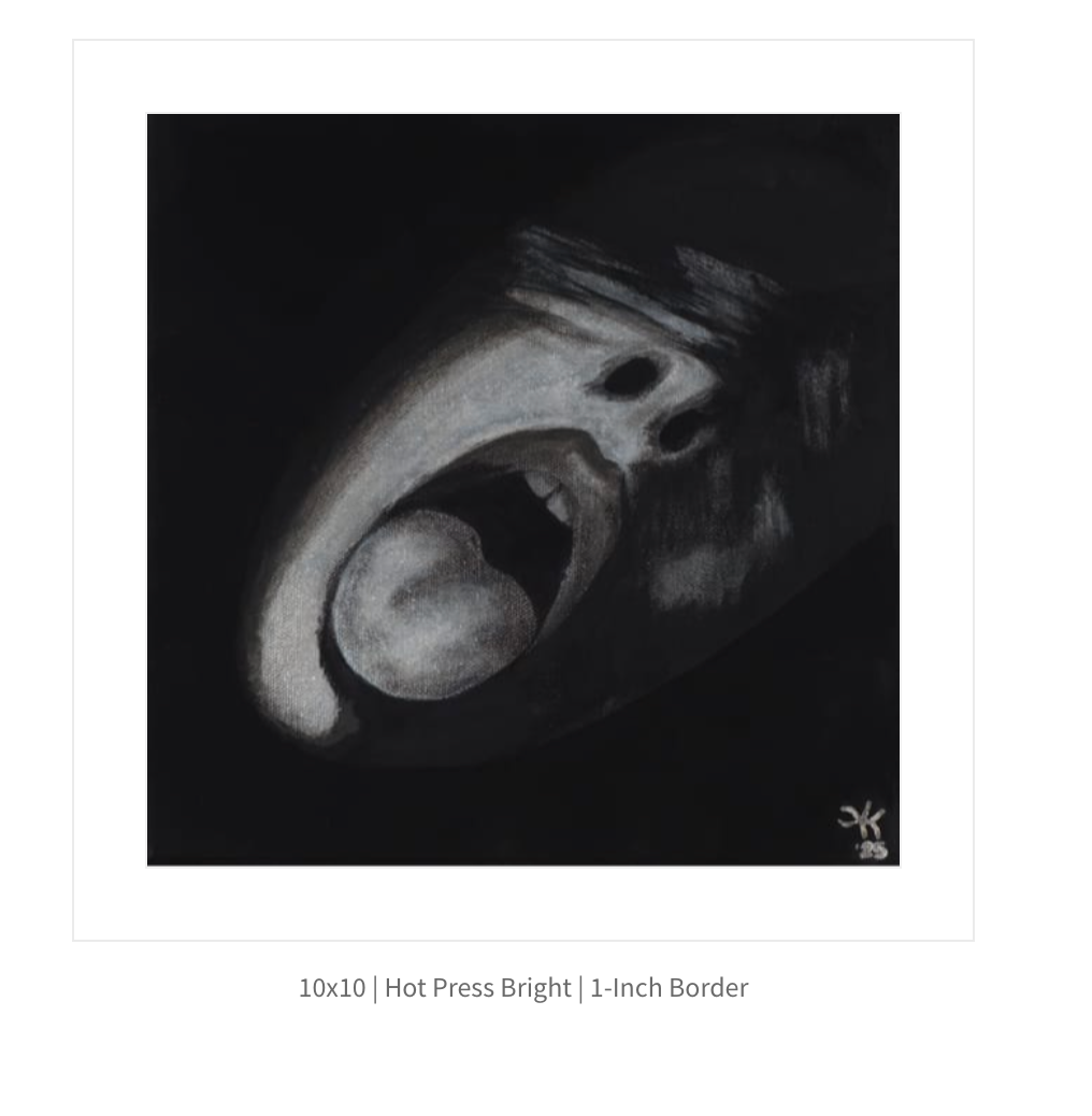 Blind Devotion — Open Edition Print | 10x10 in.