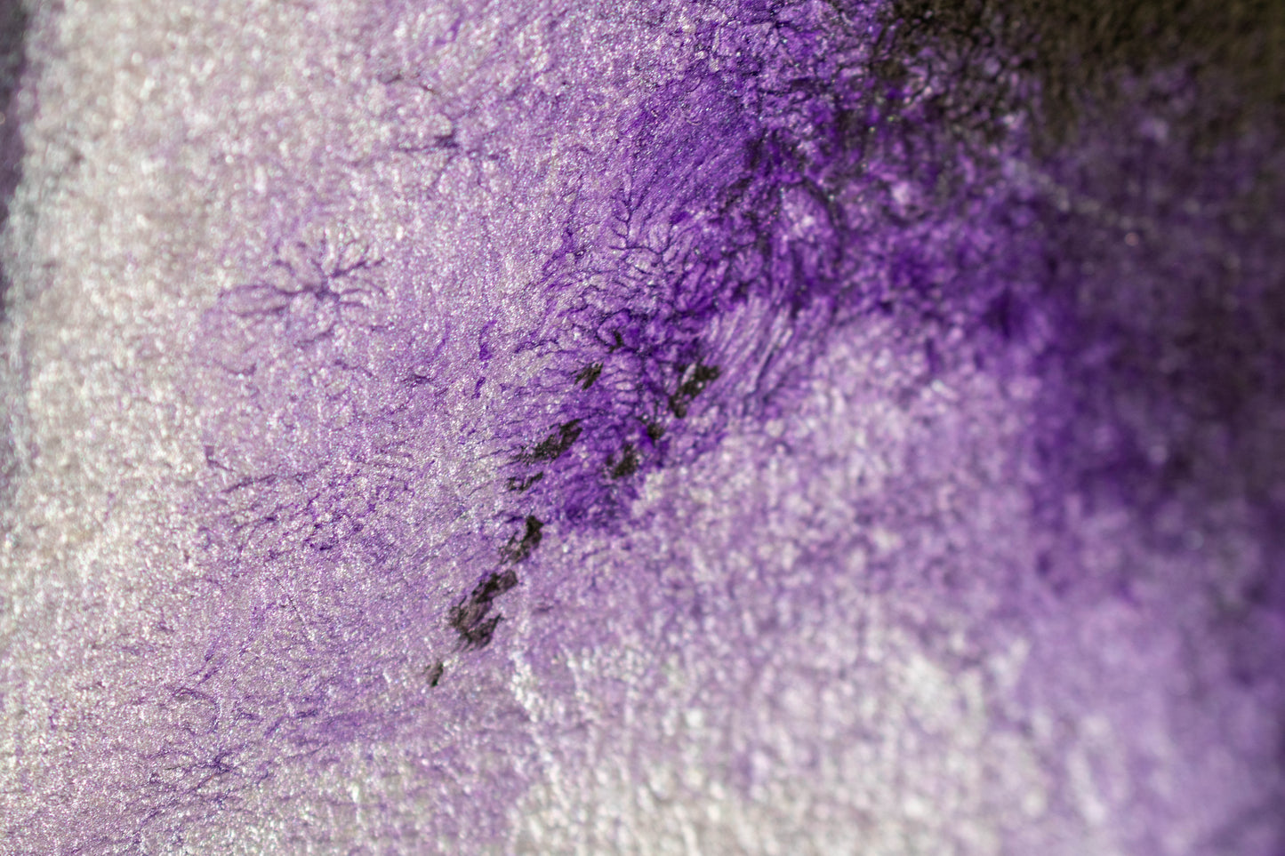 The Evolution of Her — Founder’s Edition limited to 120, purple artwork with shimmering vein textures.