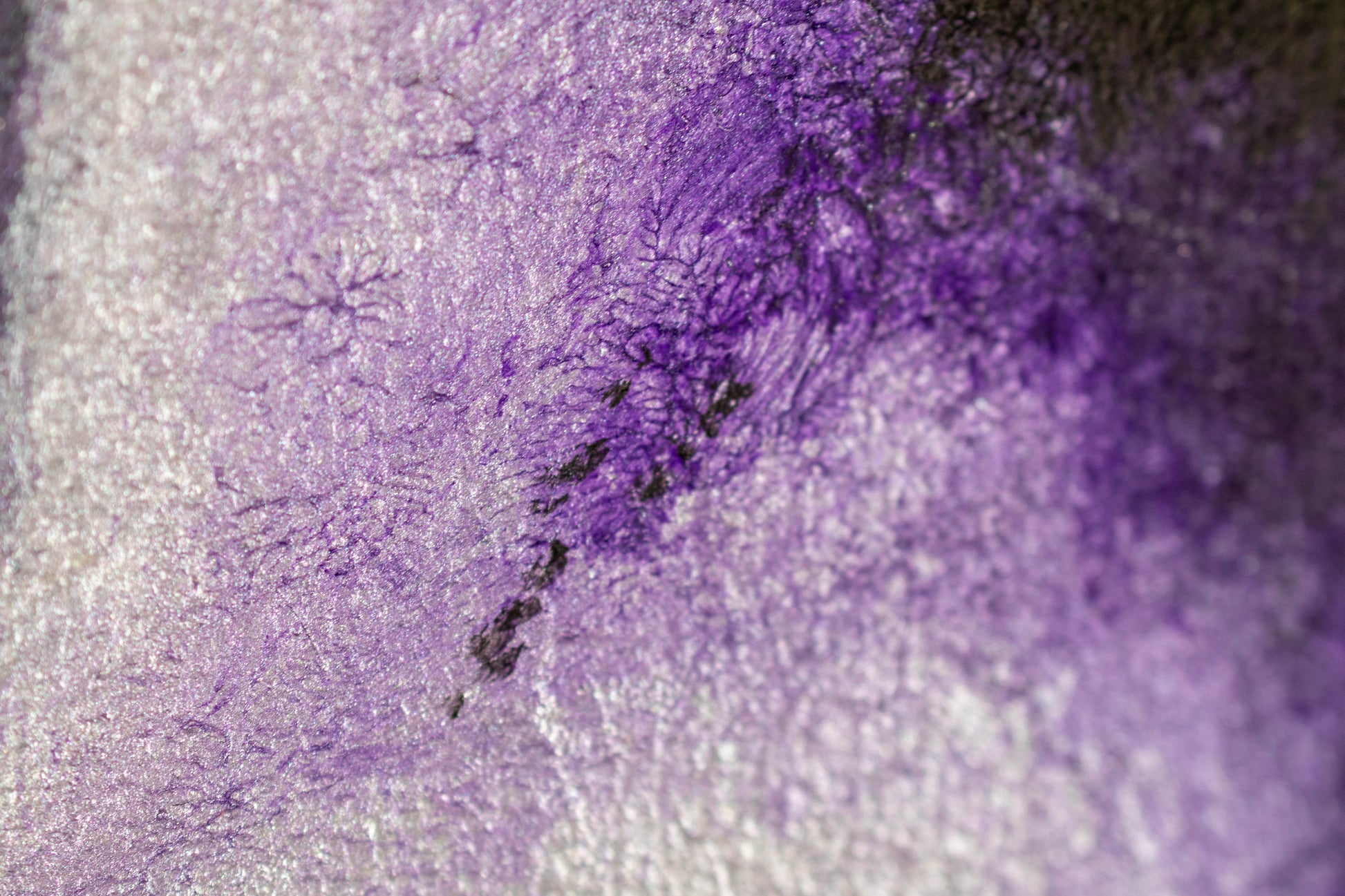 The Evolution of Her — Founder’s Edition limited to 120, purple artwork with shimmering vein textures.