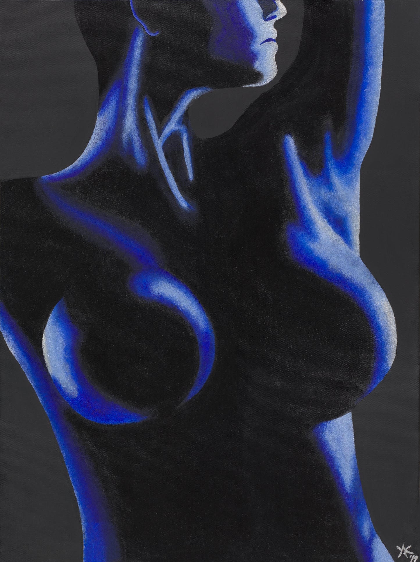 Lady Blue Limited Edition Fine Art Print