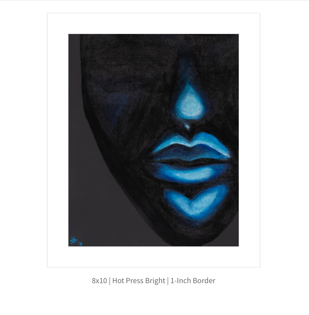 BLUE — Open Edition Print | 8x10 in.