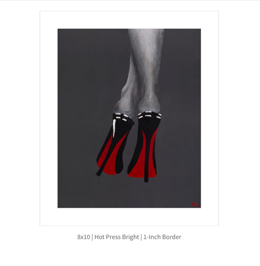 Femme en Rouge — Open Edition Print | 8x10 in.